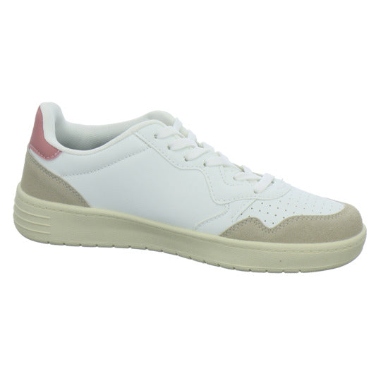 BK Schnürhalbschuhe Weiß-kombi - 360° Ansicht