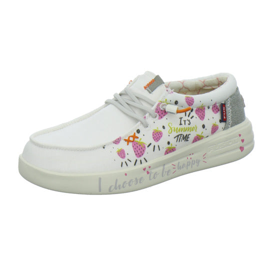 Fusion Schnürhalbschuhe Weiß-kombi