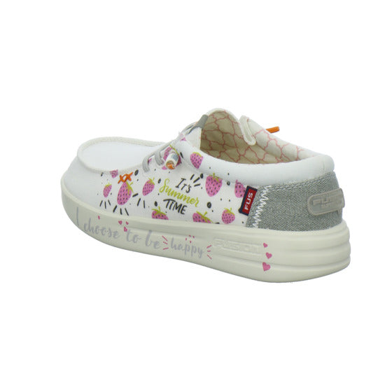 Fusion Schnürhalbschuhe Weiß-kombi