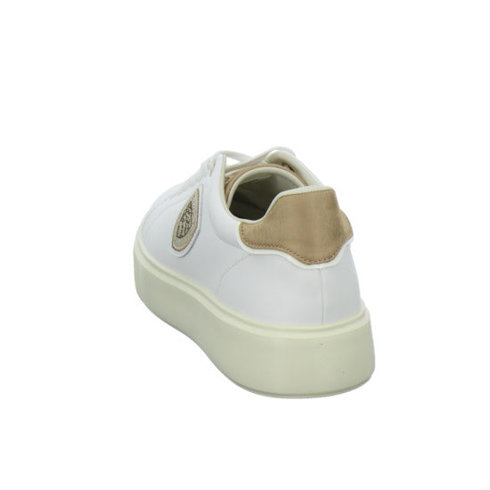 Blauer Schnürhalbschuhe Weiß-kombi - 360° Ansicht