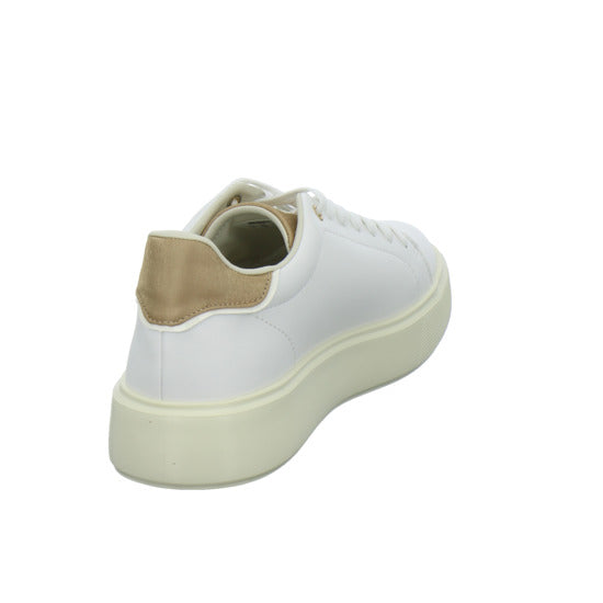Blauer Schnürhalbschuhe Weiß-kombi - 360° Ansicht