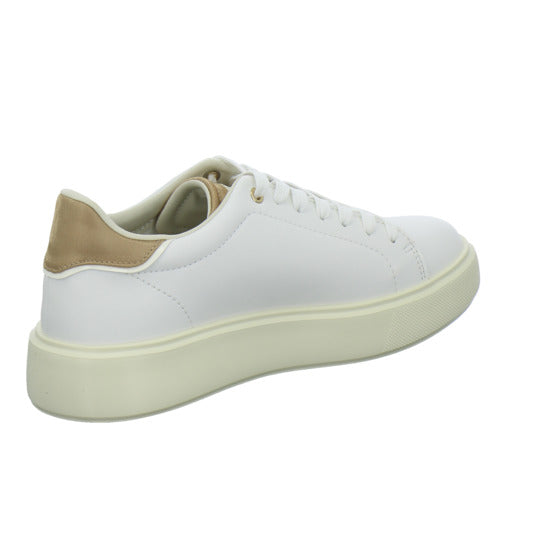 Blauer Schnürhalbschuhe Weiß-kombi - 360° Ansicht