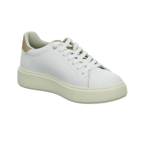 Blauer Schnürhalbschuhe Weiß-kombi - 360° Ansicht