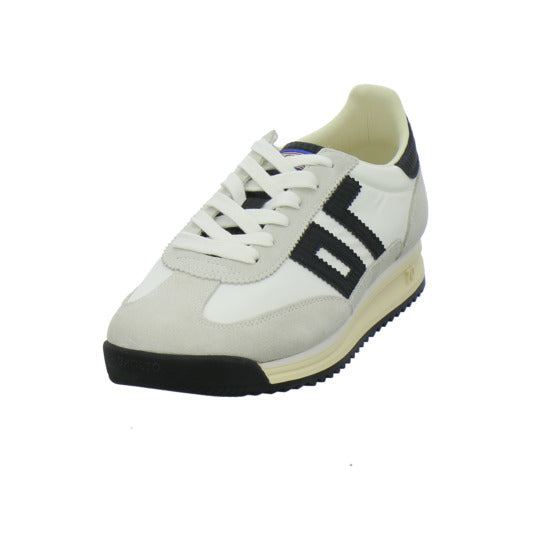 Back 70 Schnürhalbschuhe Weiß-kombi - 360° Ansicht