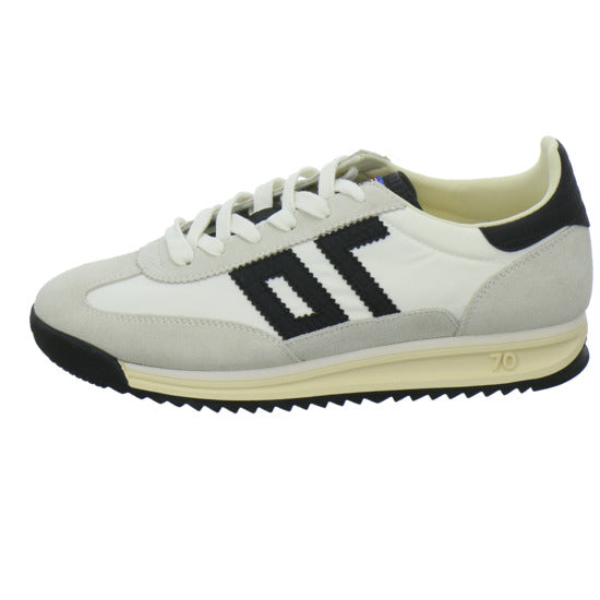 Back 70 Schnürhalbschuhe Weiß-kombi - 360° Ansicht