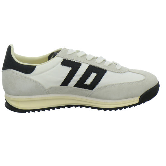 Back 70 Schnürhalbschuhe Weiß-kombi - 360° Ansicht