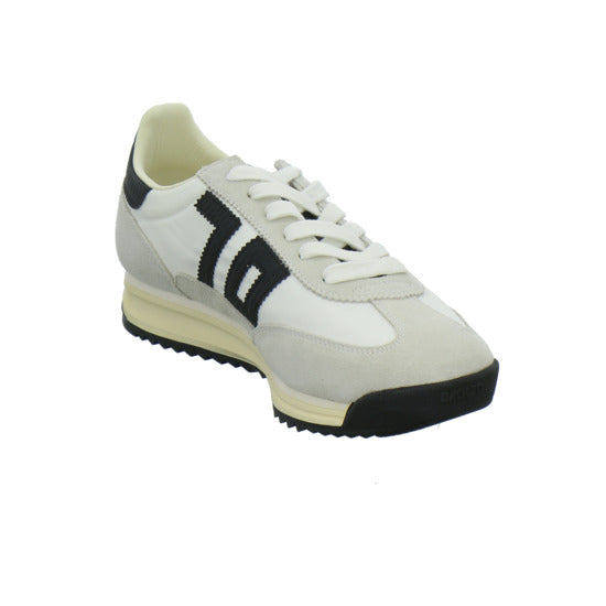 Back 70 Schnürhalbschuhe Weiß-kombi - 360° Ansicht