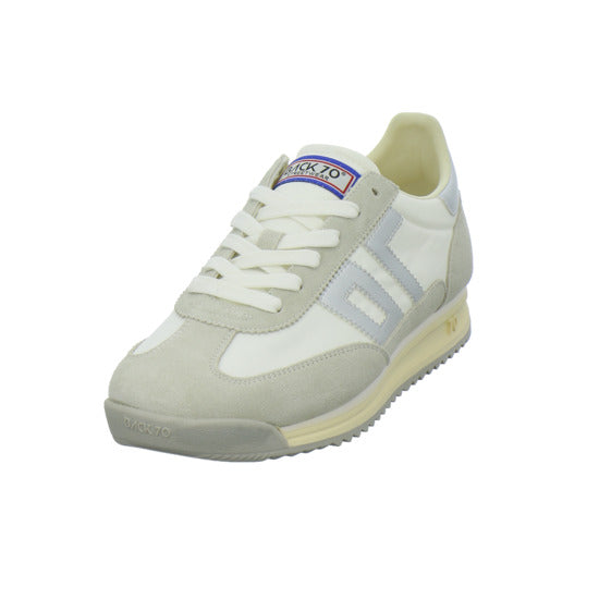 Back 70 Jogger-33 Schnürhalbschuhe Weiß-kombi - 360° Ansicht