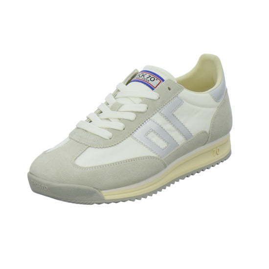 Back 70 Jogger-33 Schnürhalbschuhe Weiß-kombi - 360° Ansicht