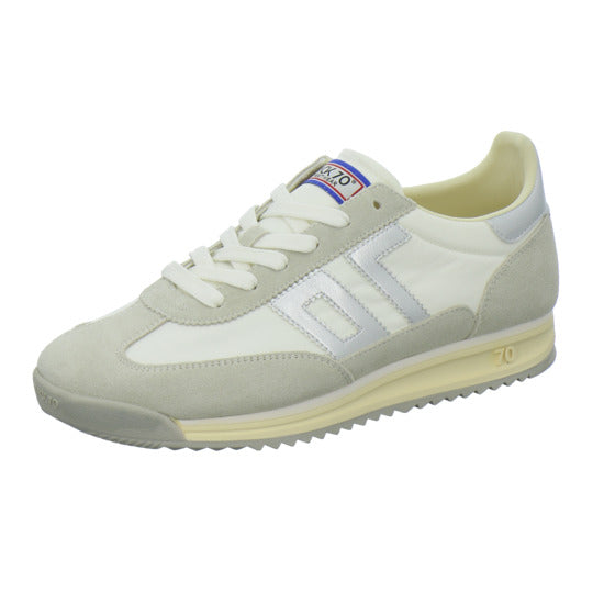 Back 70 Jogger-33 Schnürhalbschuhe Weiß-kombi - 360° Ansicht