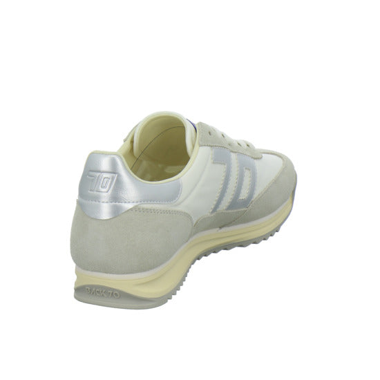 Back 70 Jogger-33 Schnürhalbschuhe Weiß-kombi - 360° Ansicht