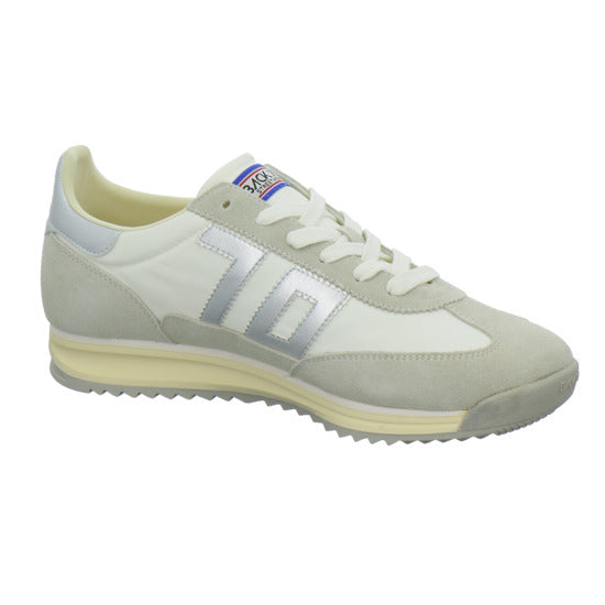 Back 70 Jogger-33 Schnürhalbschuhe Weiß-kombi - 360° Ansicht