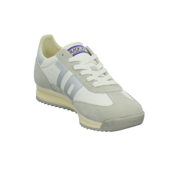 Back 70 Jogger-33 Schnürhalbschuhe Weiß-kombi - 360° Ansicht