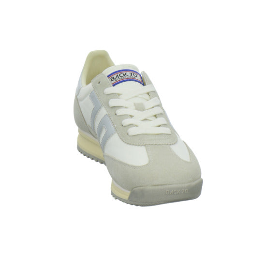Back 70 Jogger-33 Schnürhalbschuhe Weiß-kombi - 360° Ansicht
