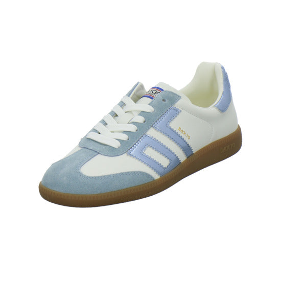 Back 70 Schnürhalbschuhe Weiß-kombi - 360° Ansicht