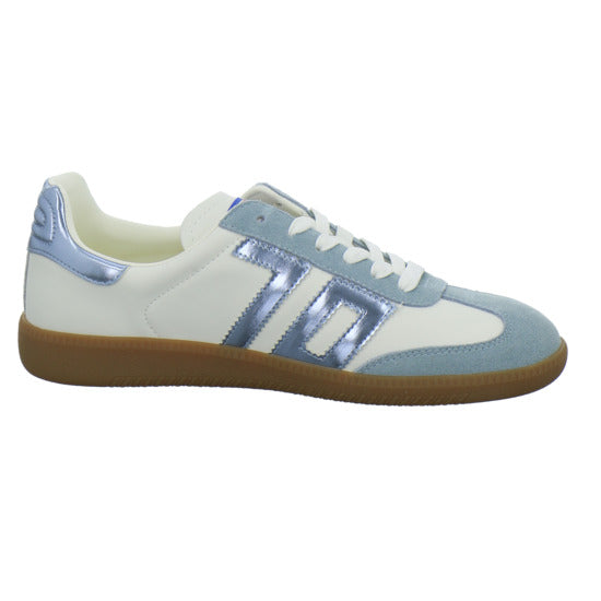 Back 70 Schnürhalbschuhe Weiß-kombi - 360° Ansicht