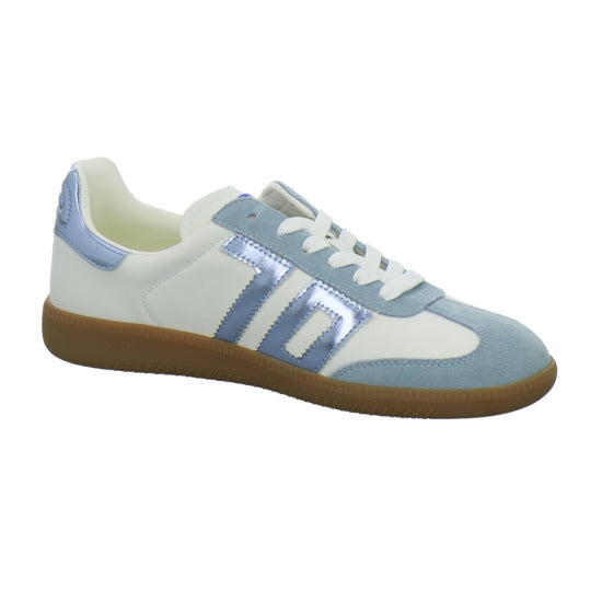 Back 70 Schnürhalbschuhe Weiß-kombi - 360° Ansicht