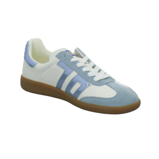 Back 70 Schnürhalbschuhe Weiß-kombi - 360° Ansicht