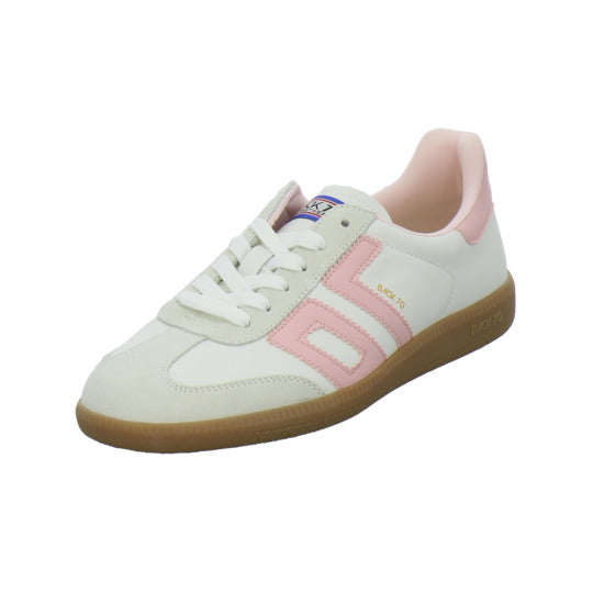 Back 70 Schnürhalbschuhe Weiß-kombi - 360° Ansicht