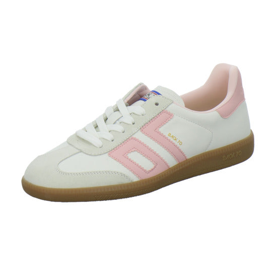 Back 70 Schnürhalbschuhe Weiß-kombi - 360° Ansicht