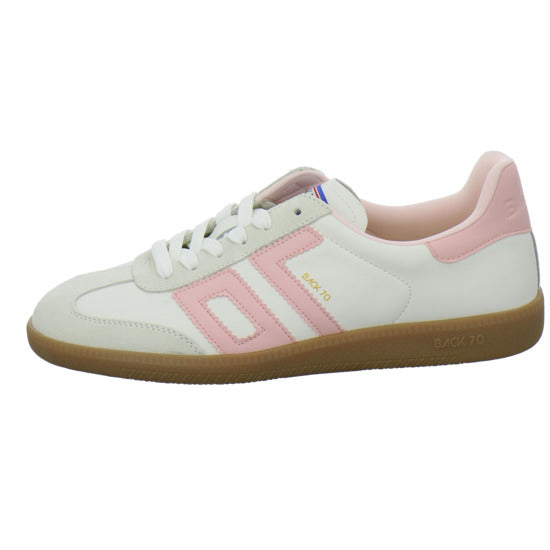 Back 70 Schnürhalbschuhe Weiß-kombi - 360° Ansicht