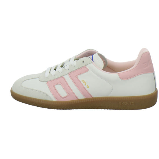 Back 70 Schnürhalbschuhe Weiß-kombi - 360° Ansicht