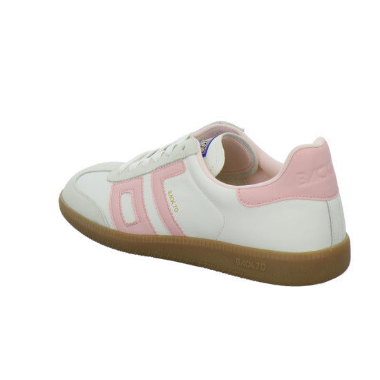 Back 70 Schnürhalbschuhe Weiß-kombi - 360° Ansicht
