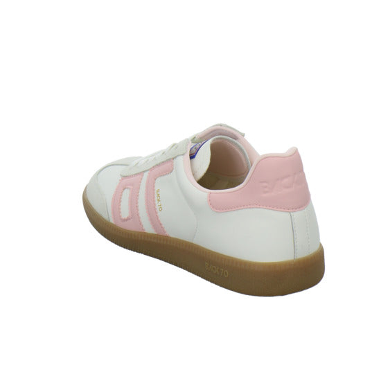 Back 70 Schnürhalbschuhe Weiß-kombi - 360° Ansicht