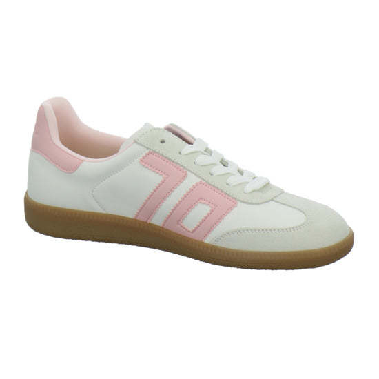 Back 70 Schnürhalbschuhe Weiß-kombi - 360° Ansicht