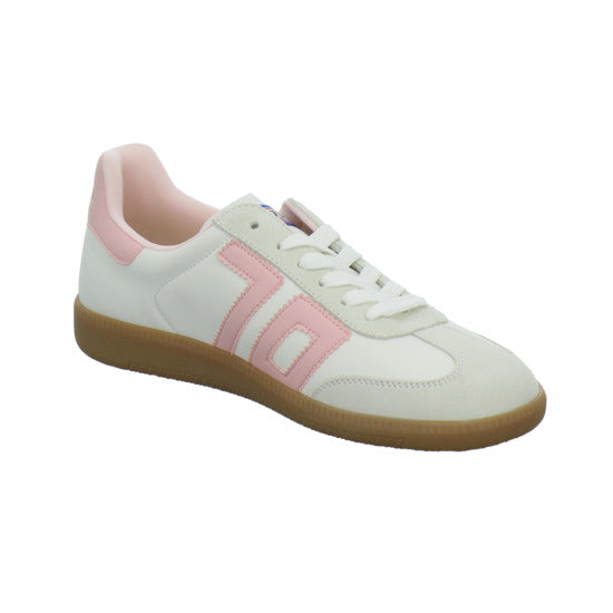 Back 70 Schnürhalbschuhe Weiß-kombi - 360° Ansicht