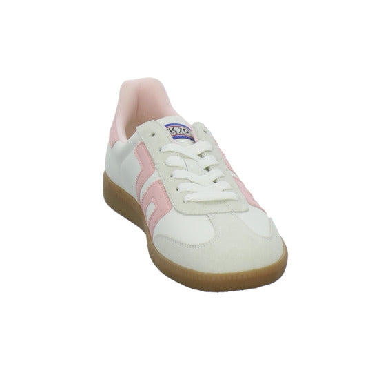 Back 70 Schnürhalbschuhe Weiß-kombi - 360° Ansicht