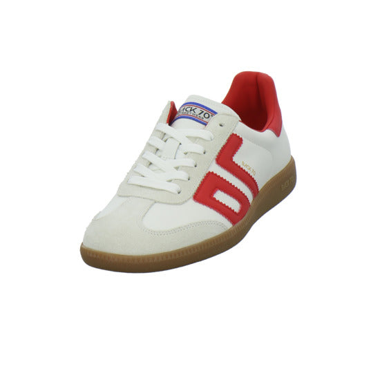 Back 70 Schnürhalbschuhe Weiß-kombi - 360° Ansicht