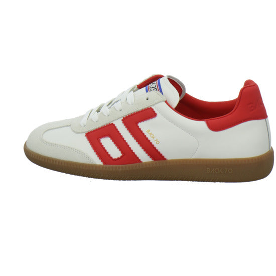 Back 70 Schnürhalbschuhe Weiß-kombi - 360° Ansicht