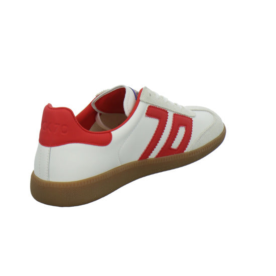 Back 70 Schnürhalbschuhe Weiß-kombi - 360° Ansicht