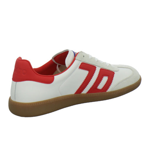 Back 70 Schnürhalbschuhe Weiß-kombi - 360° Ansicht