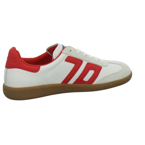 Back 70 Schnürhalbschuhe Weiß-kombi - 360° Ansicht