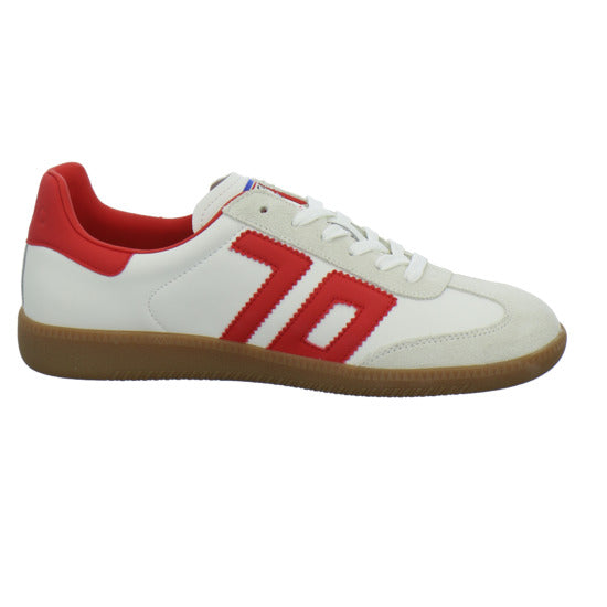 Back 70 Schnürhalbschuhe Weiß-kombi - 360° Ansicht