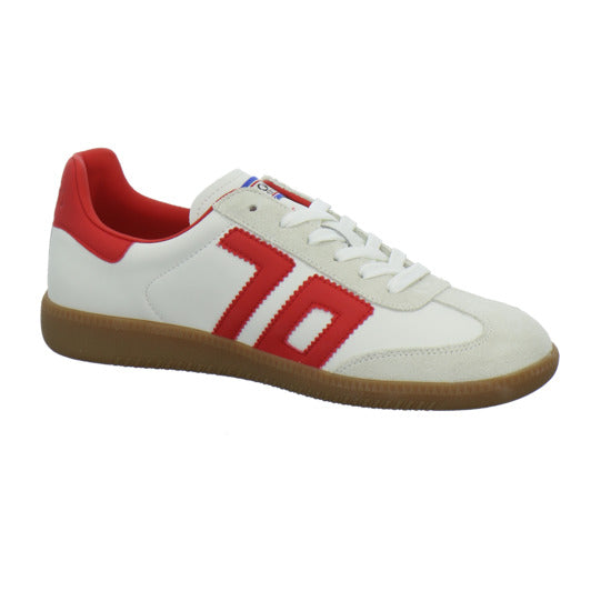 Back 70 Schnürhalbschuhe Weiß-kombi - 360° Ansicht