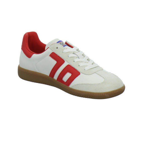 Back 70 Schnürhalbschuhe Weiß-kombi - 360° Ansicht