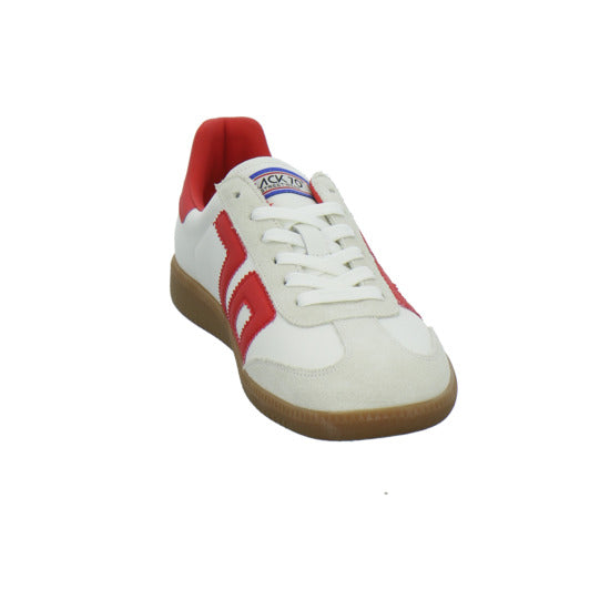 Back 70 Schnürhalbschuhe Weiß-kombi - 360° Ansicht