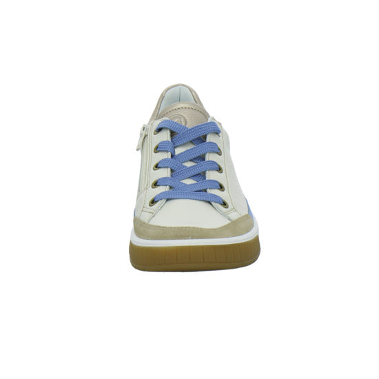 Ara Rom Schnürhalbschuhe Weiß-kombi - 360° Ansicht