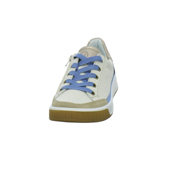 Ara Rom Schnürhalbschuhe Weiß-kombi - 360° Ansicht