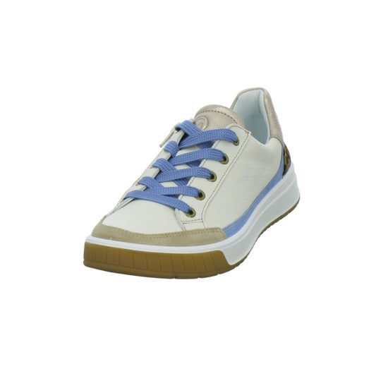 Ara Rom Schnürhalbschuhe Weiß-kombi - 360° Ansicht
