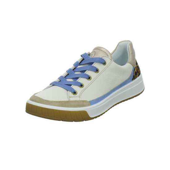 Ara Rom Schnürhalbschuhe Weiß-kombi - 360° Ansicht