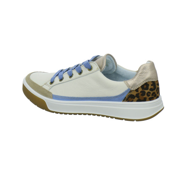 Ara Rom Schnürhalbschuhe Weiß-kombi - 360° Ansicht