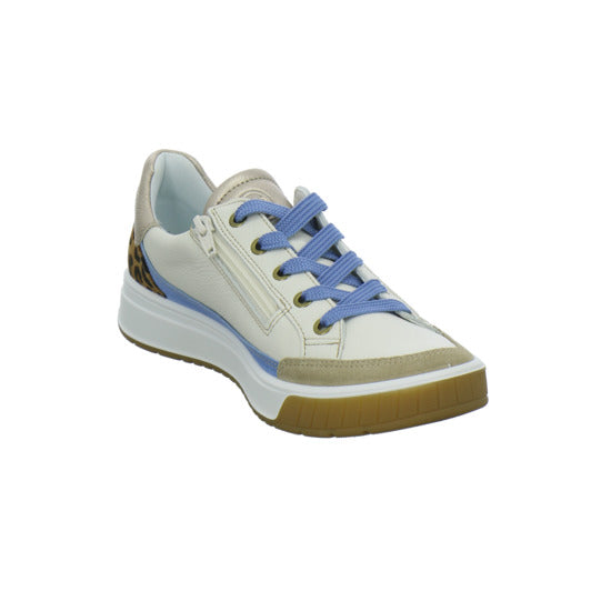 Ara Rom Schnürhalbschuhe Weiß-kombi - 360° Ansicht