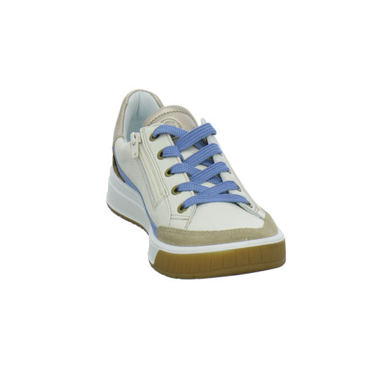 Ara Rom Schnürhalbschuhe Weiß-kombi - 360° Ansicht