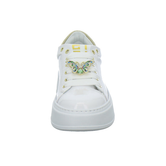 GIO+ Schnürhalbschuhe Weiß-kombi
