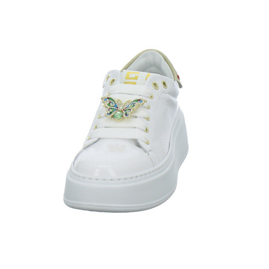 GIO+ Schnürhalbschuhe Weiß-kombi