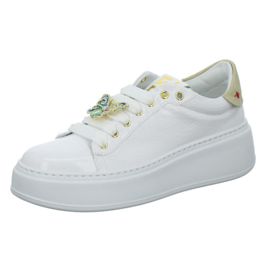 GIO+ Schnürhalbschuhe Weiß-kombi